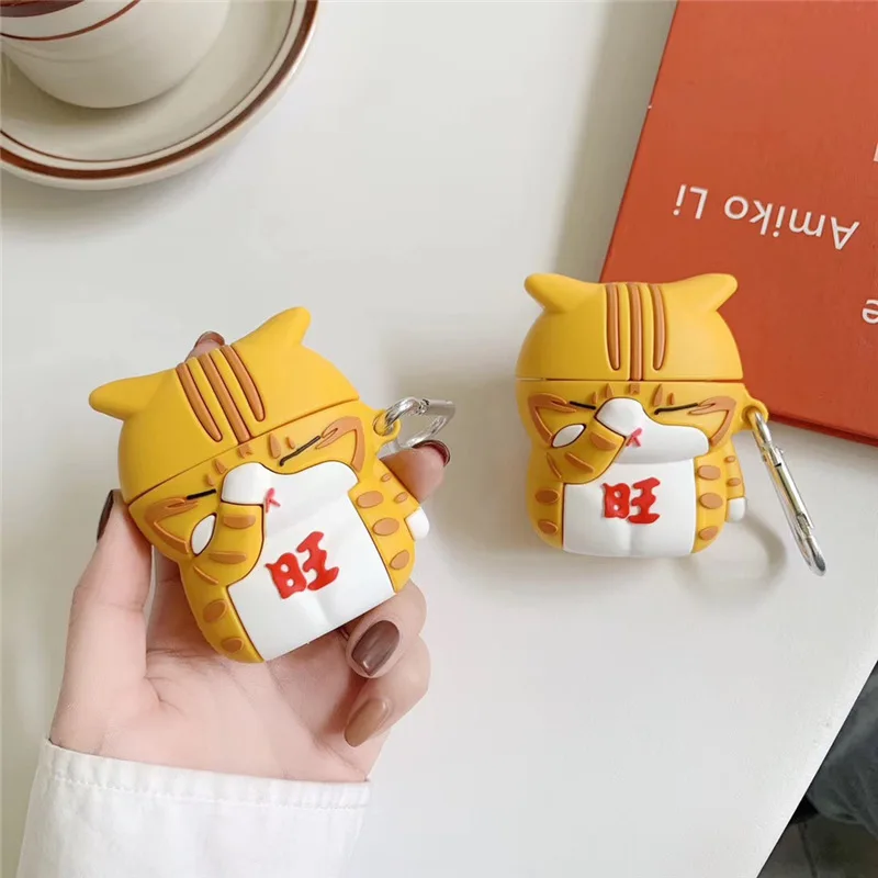 Lovely Case for Airpods Pro Japanese Style Lucky Cat Silicone Earphone Case For Apple Airpods 1 2 Cute Silicone Protective Cover
Lovely Case for Airpods Pro Japanese Style Lucky Cat Silicone Earphone Case For Apple Airpods 1 2 Cute Silicone Protective Cover