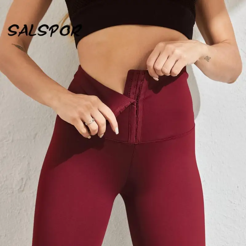 SALSPOR High Waist Fitness Women Leggings Three-Breasted Slimming Black Workout Legging Push Up Gym Activewear Elastic 
SALSPOR High Waist Fitness Women Leggings Three-Breasted Slimming Black Workout Legging Push Up Gym Activewear Elastic