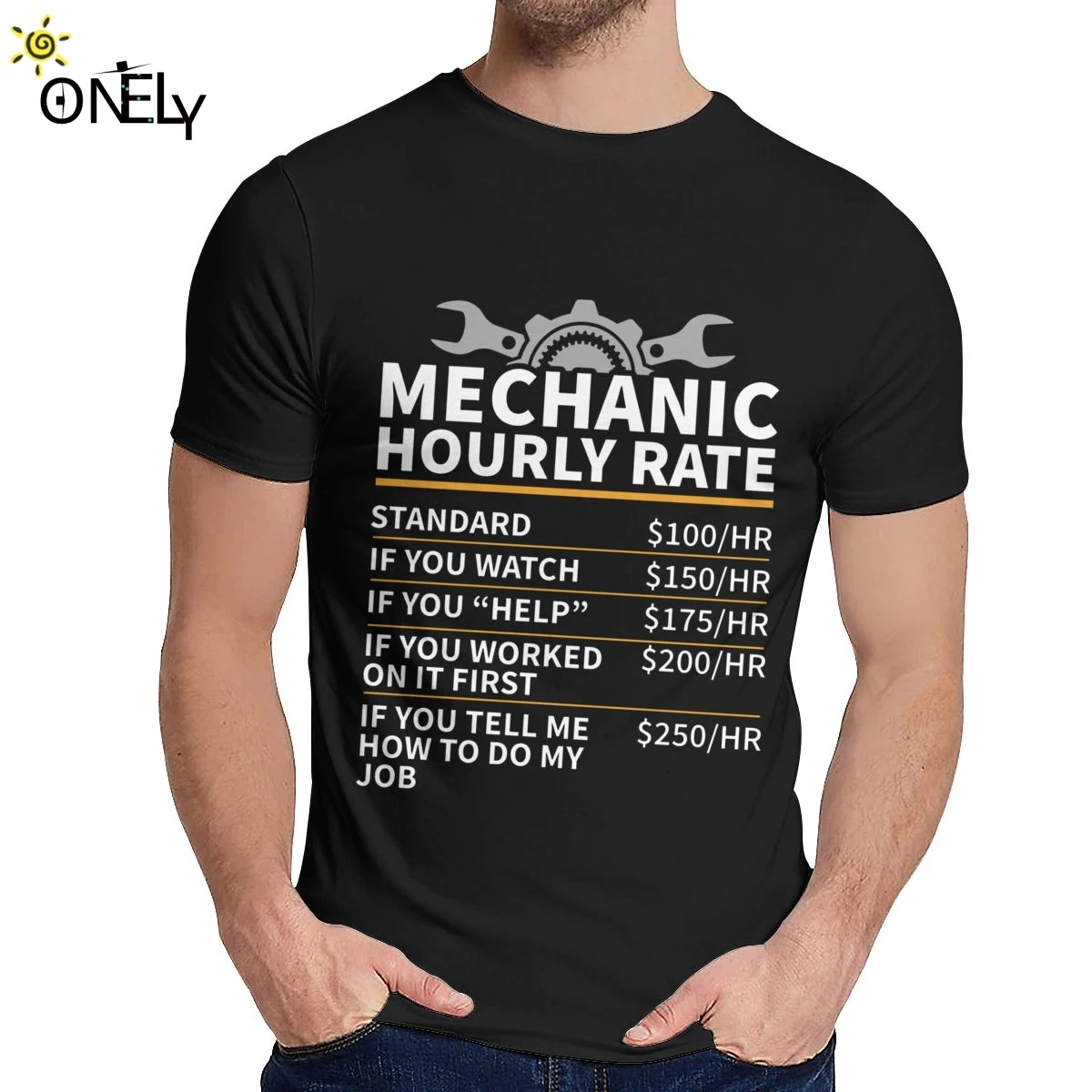 Round Collar Mechanic Hourly Rate Car Fix Engineer T Shirt Vintage Men Soft La Camiseta Hot Sale
Round Collar Mechanic Hourly Rate Car Fix Engineer T Shirt Vintage Men Soft La Camiseta Hot Sale