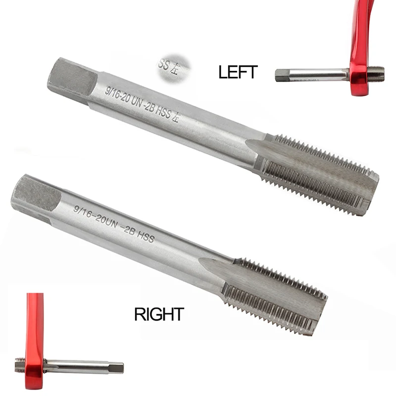 Bicycle Crank Pedal Thread Tap High-speed Steel Thread Repair Bike Crank Repair Spiral Inch Industrial Metric HSS Wire Tap Tool
Bicycle Crank Pedal Thread Tap High-speed Steel Thread Repair Bike Crank Repair Spiral Inch Industrial Metric HSS Wire Tap Tool