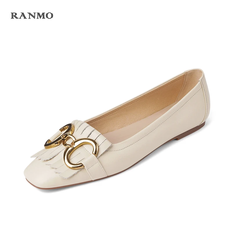 Women's shoes tassels metal buckles, flat shoes casual comfortable shoes daily commuter shoes leather shoes flat shoes women
Women's shoes tassels metal buckles, flat shoes casual comfortable shoes daily commuter shoes leather shoes flat shoes women