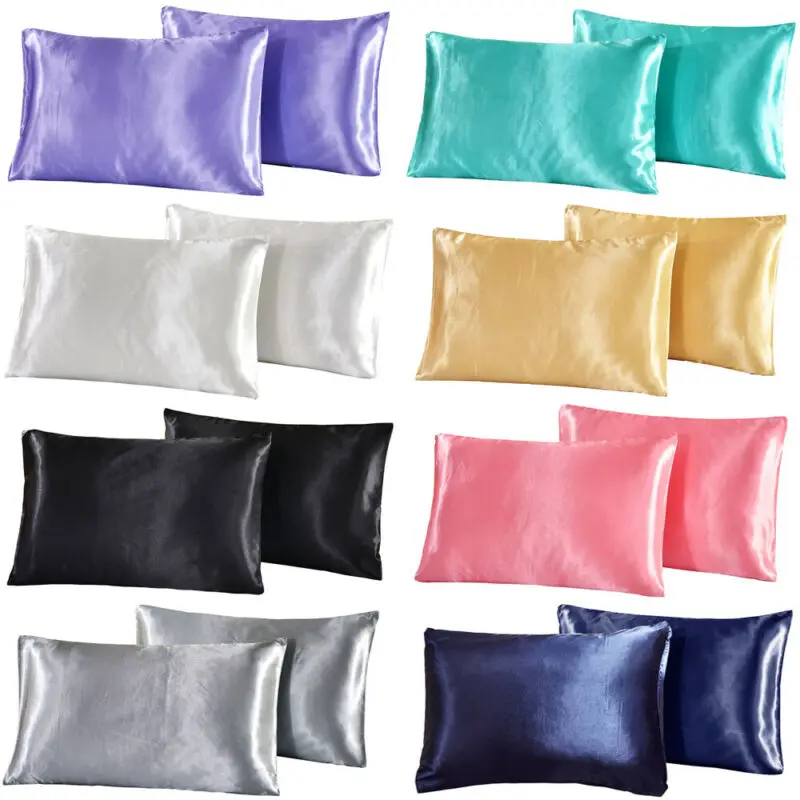 1Pc Queen Satin Silk Pillowcase Pillow Case Cover Home Bedding Smoothy Pillow Rectangle Bedding Pillow
1Pc Queen Satin Silk Pillowcase Pillow Case Cover Home Bedding Smoothy Pillow Rectangle Bedding Pillow