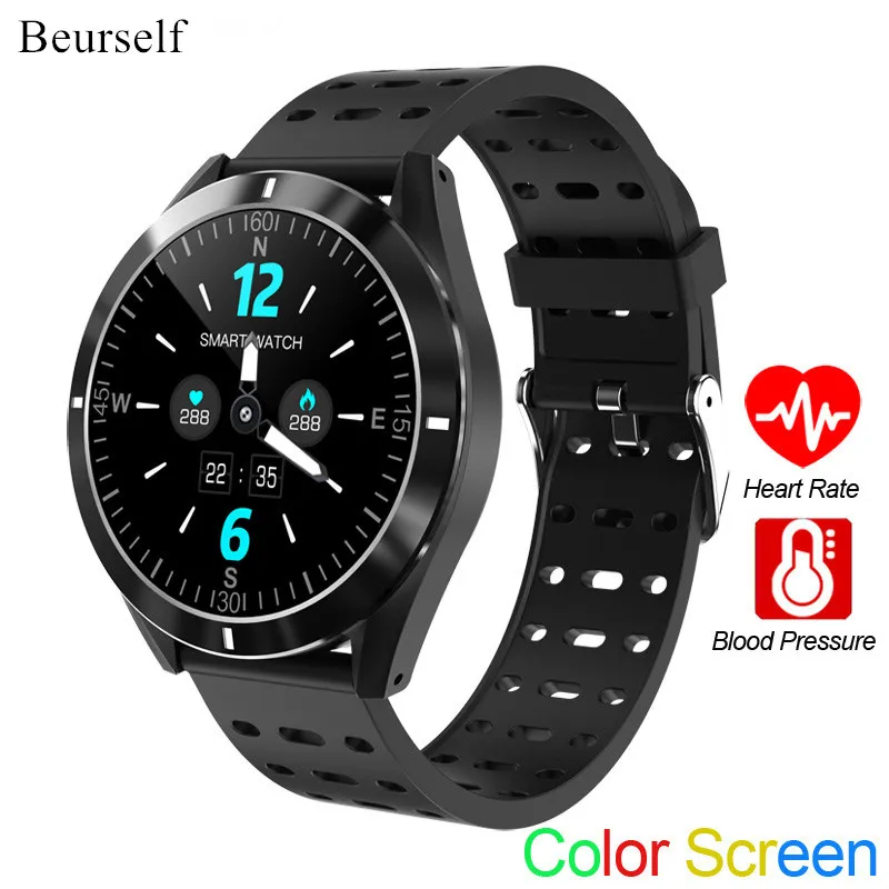 Beurself Smart Watch Waterproof Hour Test Blood Pressure Smartwatch Heart Rate Sport Call Message Activity Sport Band for Phone 
Beurself Smart Watch Waterproof Hour Test Blood Pressure Smartwatch Heart Rate Sport Call Message Activity Sport Band for Phone
