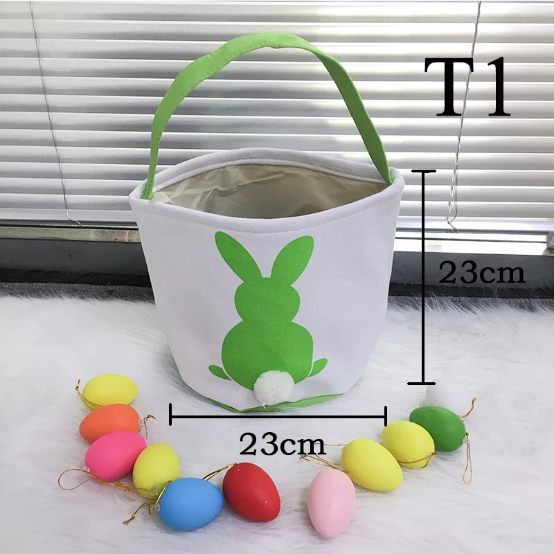 Wholesale Easter Bunny Bags 30pcs/lot 8 Styles Kids Lovely Easter Baskets Monogrammed Blank Easter Bunny Tail Buckets Canvas
Wholesale Easter Bunny Bags 30pcs/lot 8 Styles Kids Lovely Easter Baskets Monogrammed Blank Easter Bunny Tail Buckets Canvas
