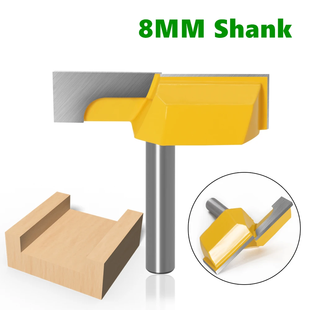1PC 8MM Shank leaning Bottom Router Bits ,2-1/4 Cutting Diameter for Surface Planing Router Bit Milling Cutter for Wood Woodwork
1PC 8MM Shank leaning Bottom Router Bits ,2-1/4 Cutting Diameter for Surface Planing Router Bit Milling Cutter for Wood Woodwork