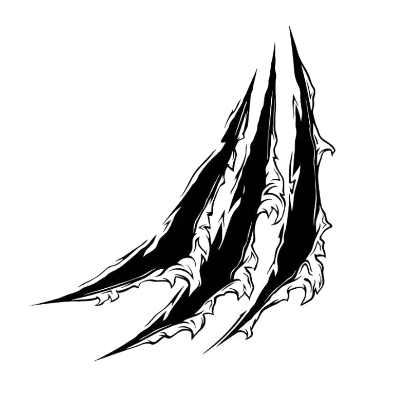 CTCM 14.4cm * 16cm Badia scratch pattern claw Black / silver s6-3220 waterproof Vinyl Car Sticker
CTCM 14.4cm * 16cm Badia scratch pattern claw Black / silver s6-3220 waterproof Vinyl Car Sticker
