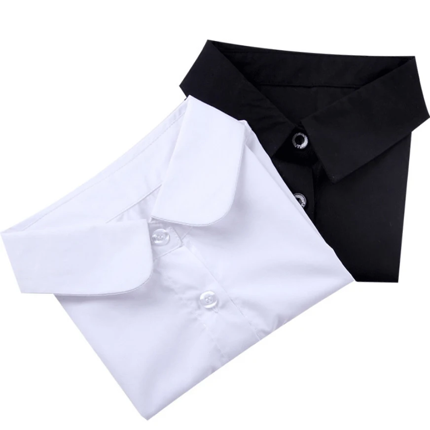 2021 Women Fake Collar Women Detachable Collars Fashion Solid Collared Shirt Woman Lapel Blouse Clothes Formal Dress Shirt
2021 Women Fake Collar Women Detachable Collars Fashion Solid Collared Shirt Woman Lapel Blouse Clothes Formal Dress Shirt
