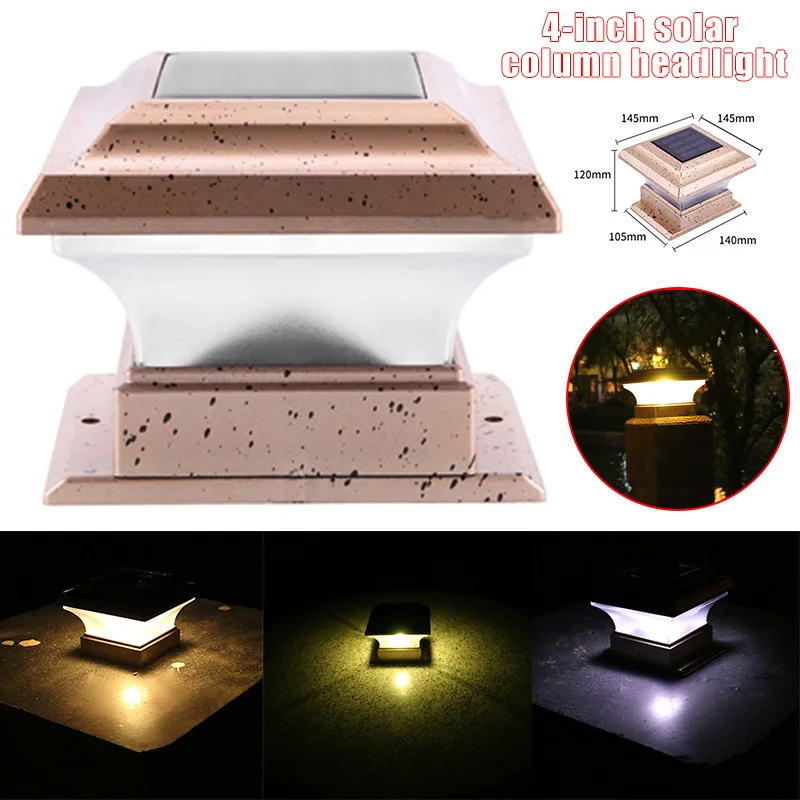 Hot 4 Inches Solar Powered Light Outdoor Garden Deck Patio Fence Pathway Post Light for Posts FQ-ing
Hot 4 Inches Solar Powered Light Outdoor Garden Deck Patio Fence Pathway Post Light for Posts FQ-ing