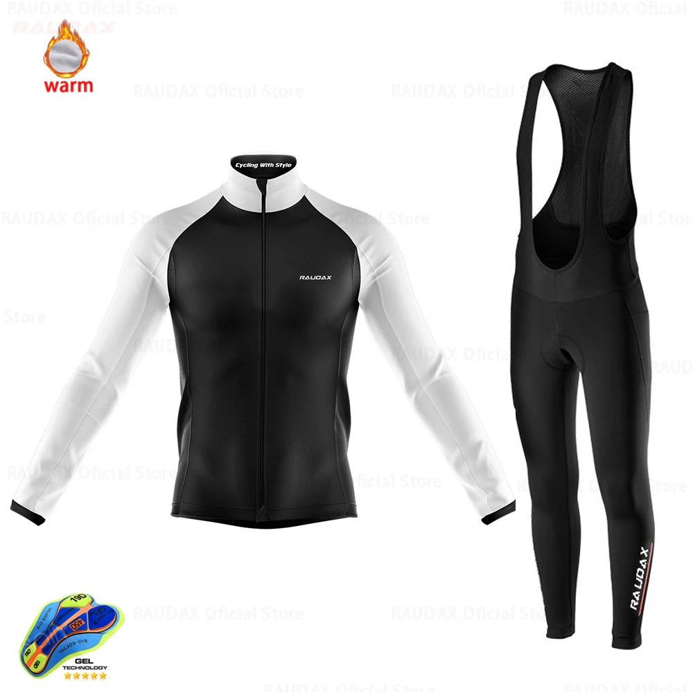 2022 Team raudax Men's Winter Cycling Clothing Thermal Fleece Long Sleeve Jerseys Bib Tights Road Bike Wear Outdoor Warm
2022 Team raudax Men's Winter Cycling Clothing Thermal Fleece Long Sleeve Jerseys Bib Tights Road Bike Wear Outdoor Warm