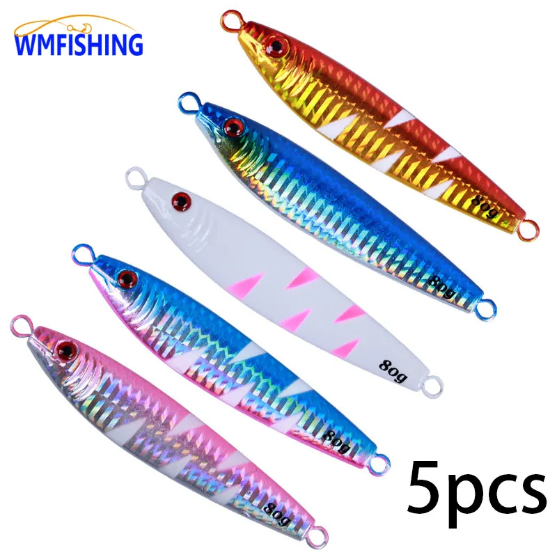 5pcs/lot ILURE Metal Jig 40g/60g/80g/100g Slow Jigging Fishing Lure DUO Lead Fish Bass Baits Salt Water Lure Slow Jig Fishing
5pcs/lot ILURE Metal Jig 40g/60g/80g/100g Slow Jigging Fishing Lure DUO Lead Fish Bass Baits Salt Water Lure Slow Jig Fishing