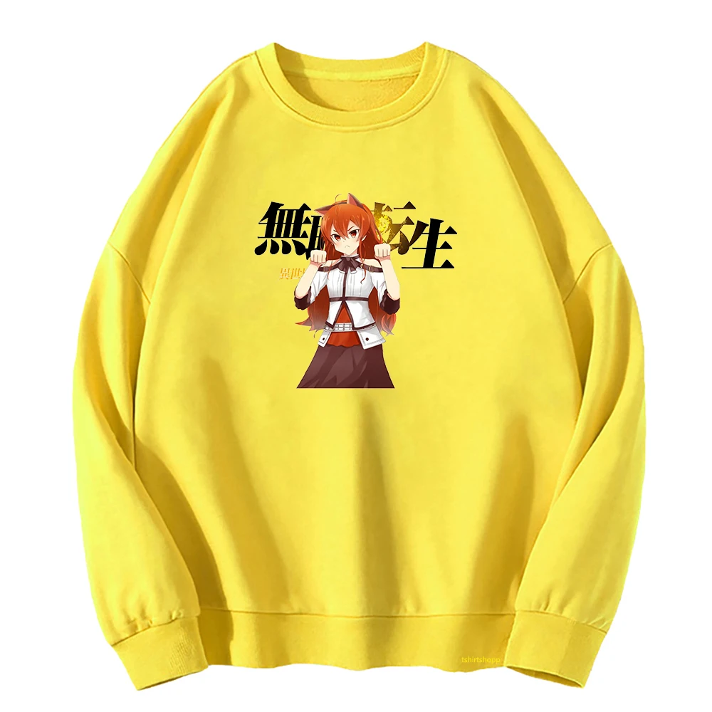 Толстовка с капюшоном в стиле аниме Mushoku Tensei, зимняя одежда для женщин, свободный флисовый пуловер для подростков
Толстовка с капюшоном в стиле аниме Mushoku Tensei, зимняя одежда для женщин, свободный флисовый пуловер для подростков