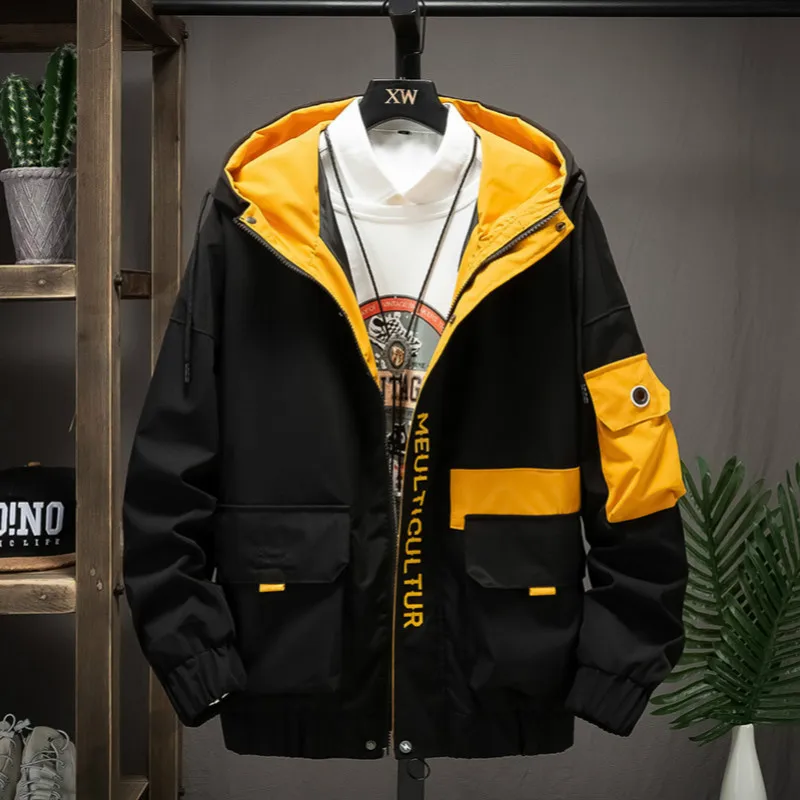 New Autumn Men Bomber Jackets Casual Big Pocket Outwear Warm Windbreaker Hooded Jacket Male Military Baseball Coats Clothing
New Autumn Men Bomber Jackets Casual Big Pocket Outwear Warm Windbreaker Hooded Jacket Male Military Baseball Coats Clothing