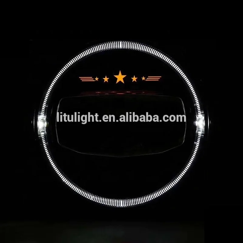 2020 LITU LED Headlight Offroad 7" 40W Round LED Headlamp with Daytime Running Light DRL High Low Beam for Offroad 
2020 LITU LED Headlight Offroad 7" 40W Round LED Headlamp with Daytime Running Light DRL High Low Beam for Offroad