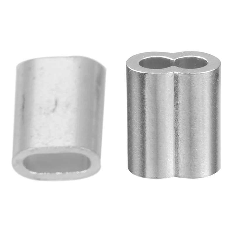 JFBL Hot 10 Pcs 3Mm Aluminium Alloy Wire Rope Ferrules & 100 Pcs 4Mm Diameter Wire Rope Aluminum Sleeves
JFBL Hot 10 Pcs 3Mm Aluminium Alloy Wire Rope Ferrules & 100 Pcs 4Mm Diameter Wire Rope Aluminum Sleeves