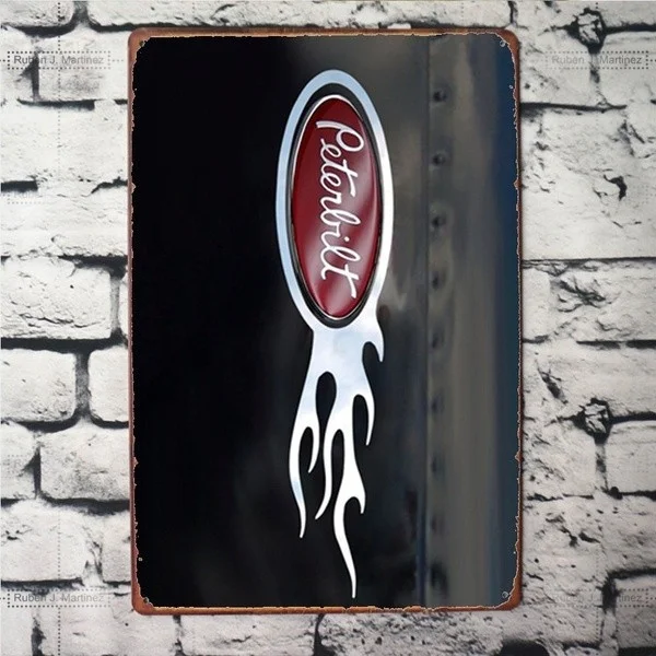 Retro tin paintings Peterbilt Vintage Metal Tin Sign Wall Sign Plaque Poster for Home Bathroom and Cafe Bar Pub 12 X 8 Inches
Retro tin paintings Peterbilt Vintage Metal Tin Sign Wall Sign Plaque Poster for Home Bathroom and Cafe Bar Pub 12 X 8 Inches
