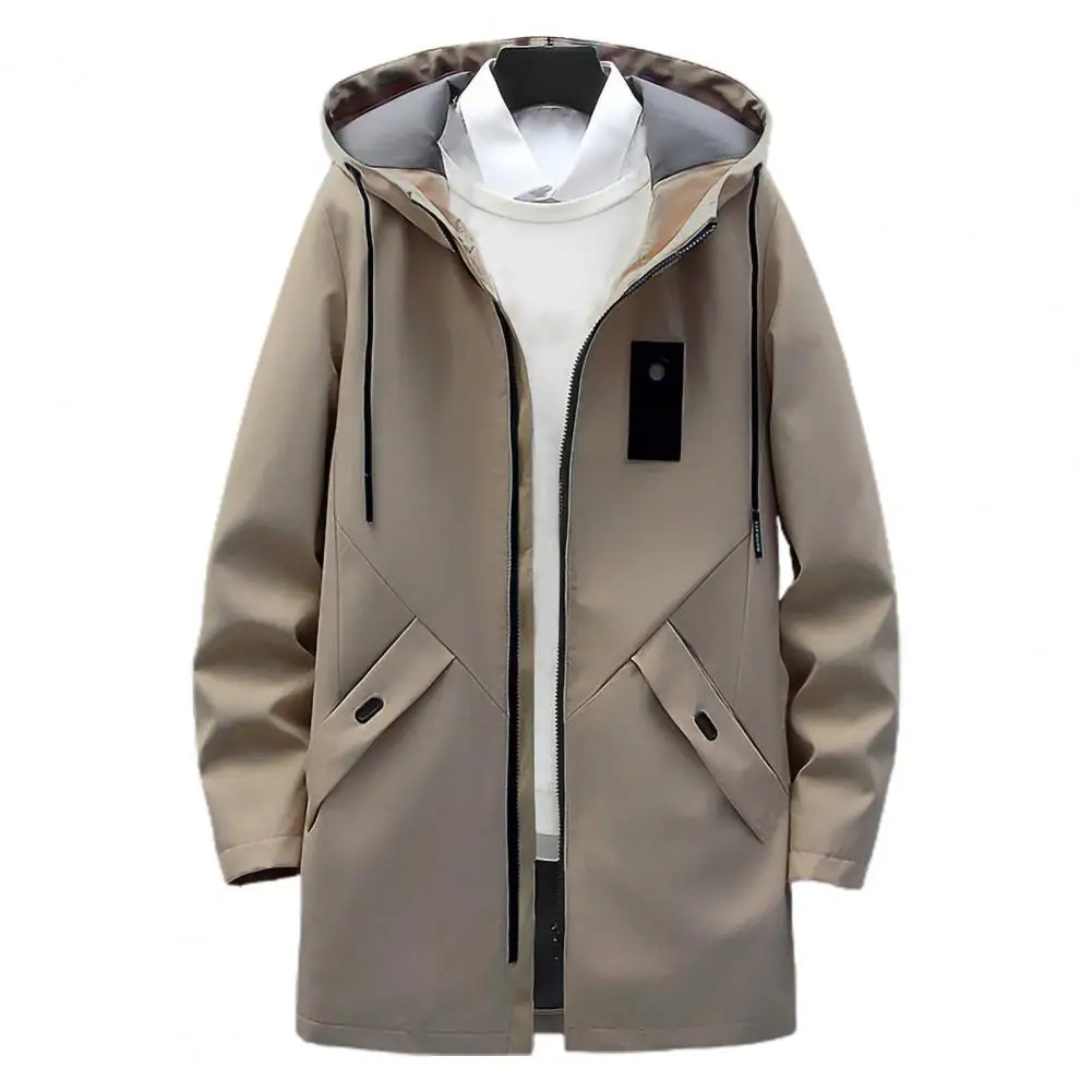 Pretty Overcoat Windproof Polyester Men Zipper Coat Simple Fit Design Male Overcoat
Pretty Overcoat Windproof Polyester Men Zipper Coat Simple Fit Design Male Overcoat