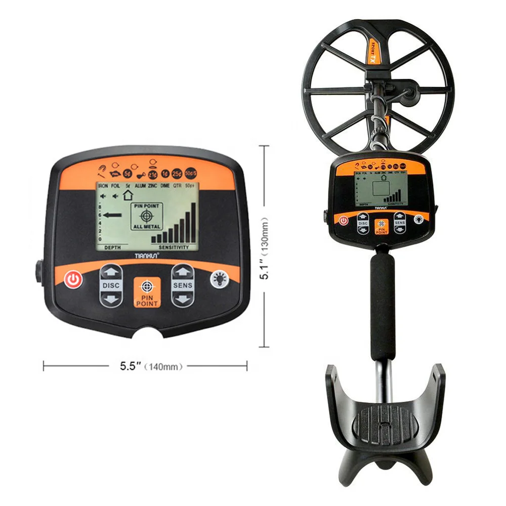 Factory Supply TX-960 Metal Detector High Accuracy Adjustable Waterproof Gold Detector
Factory Supply TX-960 Metal Detector High Accuracy Adjustable Waterproof Gold Detector