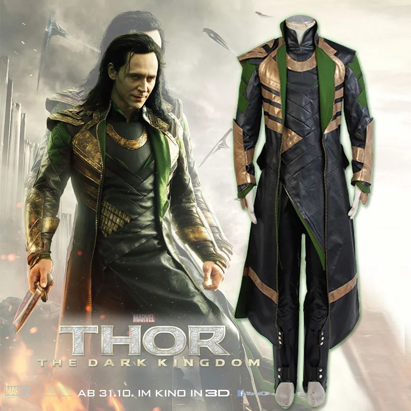 Thor 3 Costume The Dark World Loki Cosplay Costume Halloween Costume Customize Any Size
Thor 3 Costume The Dark World Loki Cosplay Costume Halloween Costume Customize Any Size