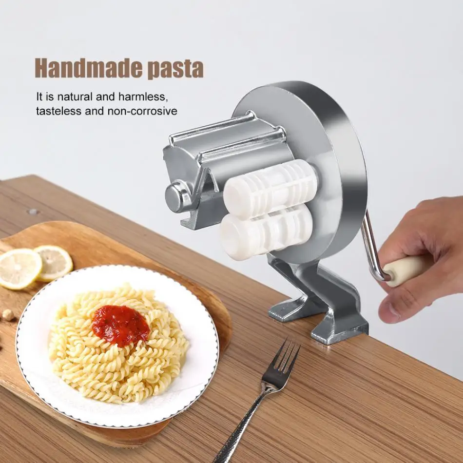 Pasta Maker Noodle Press Machine Manual Operate Kitchen Food Making Equipment Aluminium Alloy Handmade Spaghetti
Pasta Maker Noodle Press Machine Manual Operate Kitchen Food Making Equipment Aluminium Alloy Handmade Spaghetti