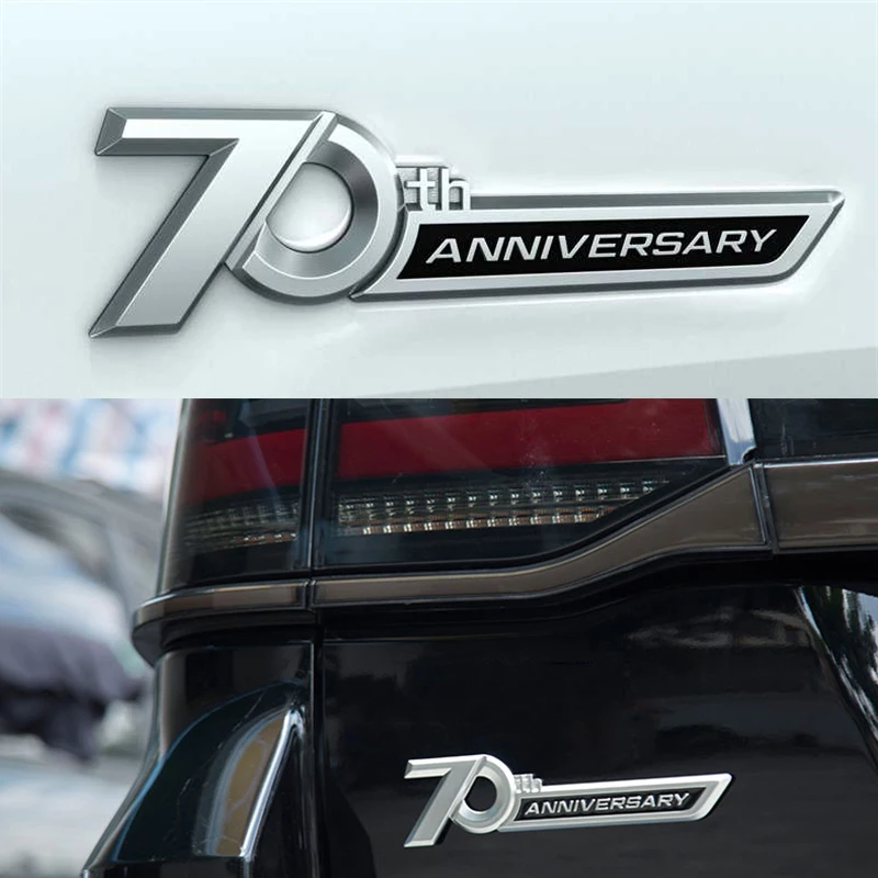 Abs Painting Side Emblem 70th Anniversary For Land Cruiser 100 200 300 FJ200 LC300 Prado LC120 LC150 Accessories
Abs Painting Side Emblem 70th Anniversary For Land Cruiser 100 200 300 FJ200 LC300 Prado LC120 LC150 Accessories