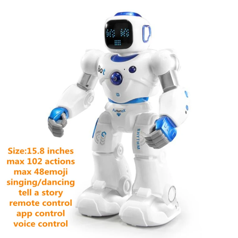 

Newest Type Smart Robots App Control Singing/Dancing Smart Early Education Robot APP Gravity Sensor RC Toys Gift For Kids
