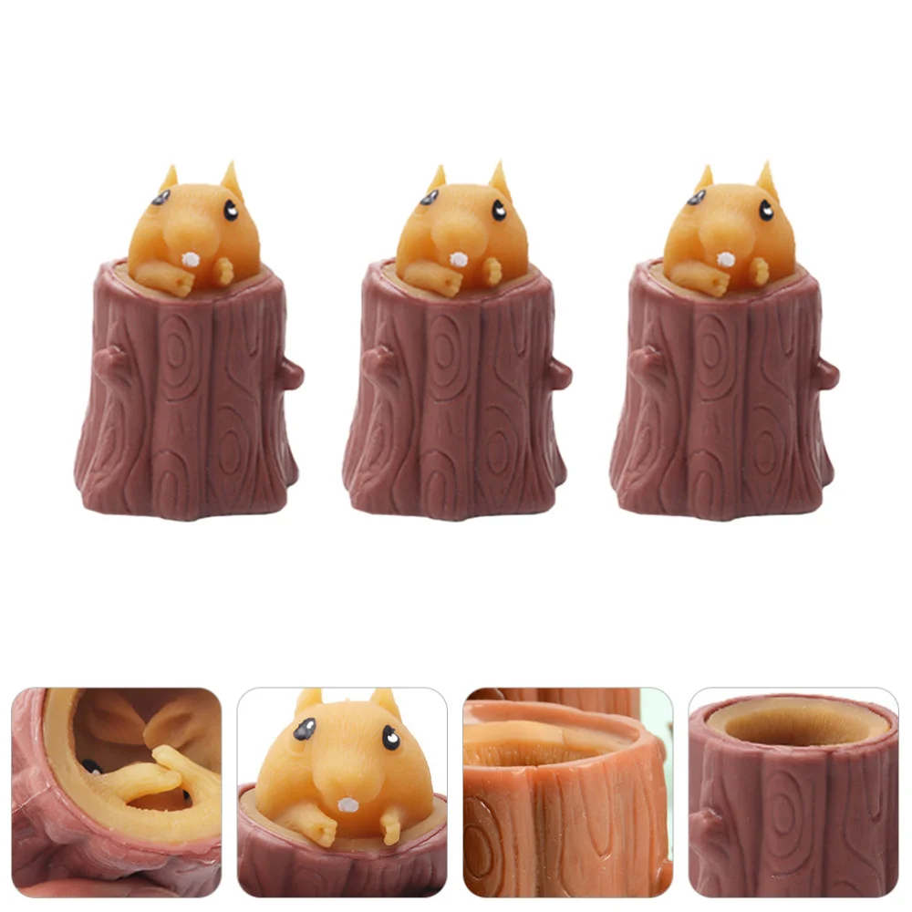 3Pcs Simulation Squirrel Squeeze Retractable Tricky for Pressure Relief
3Pcs Simulation Squirrel Squeeze Retractable Tricky for Pressure Relief