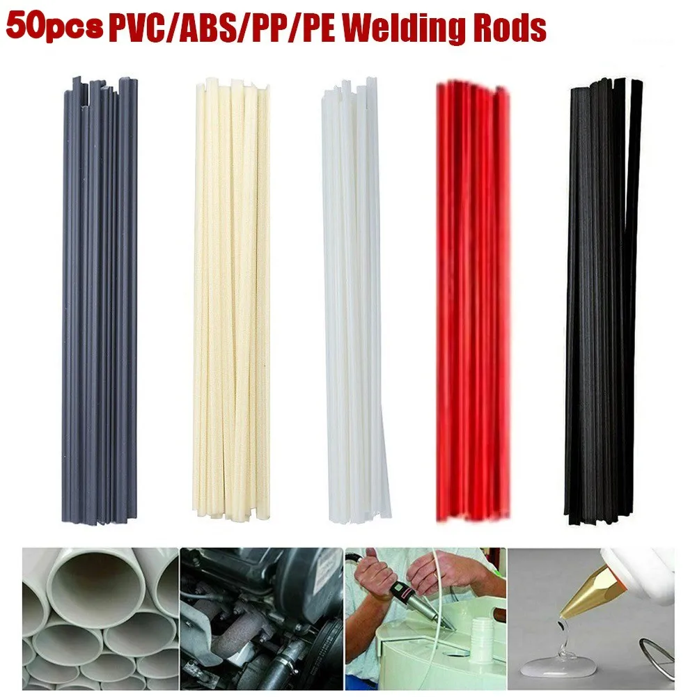 50pcs/100pcs 2x2.5mmx200mm Length Plastic Welding Rods Bumper Repair ABS/PP/PVC/PE Welding Sticks Welding Soldering Supplies
50pcs/100pcs 2x2.5mmx200mm Length Plastic Welding Rods Bumper Repair ABS/PP/PVC/PE Welding Sticks Welding Soldering Supplies