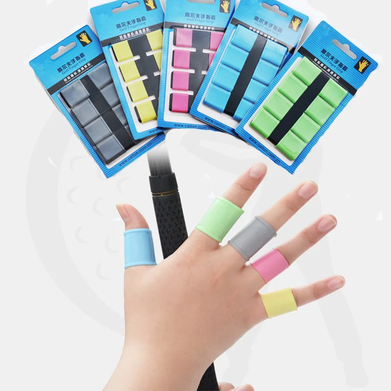 8pcs/pack Wear-resistant and non-slip Golf finger Grip Sleeve Silicon Support Sleeve Protector grip Multi color for Men Women
8pcs/pack Wear-resistant and non-slip Golf finger Grip Sleeve Silicon Support Sleeve Protector grip Multi color for Men Women