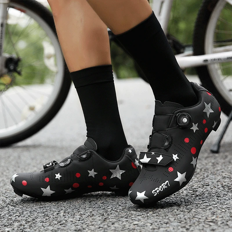 Professional Cycling Shoes sapatilha MTB Self-Locking Cleat Racing Road Bike Shoes Ultralight Breathable Bicycle Sneakers Men
Professional Cycling Shoes sapatilha MTB Self-Locking Cleat Racing Road Bike Shoes Ultralight Breathable Bicycle Sneakers Men