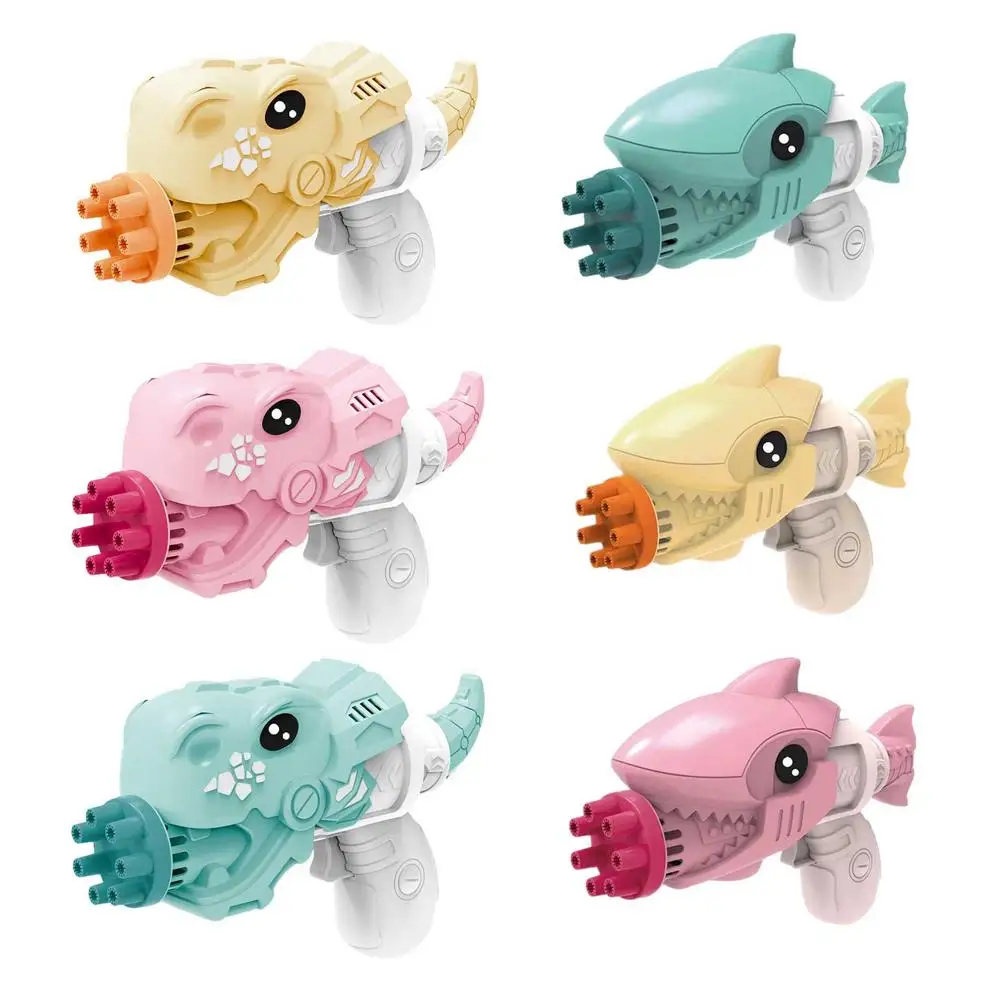 Porous Dinosaur Shark Bubble Machine Electric Cartoon Fan Bubble Machine Children's Toys
Porous Dinosaur Shark Bubble Machine Electric Cartoon Fan Bubble Machine Children's Toys
