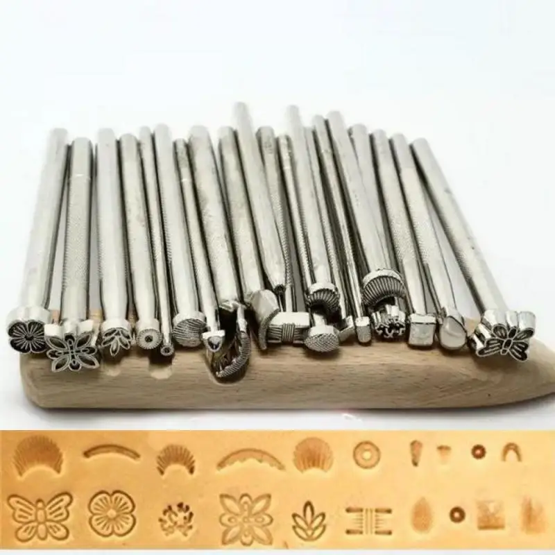 20pcs Leather Flowers Embossing Patterns DIY Engraving Tools Durable Handmade Metal Stamp Craft Working Die Sets Stamping Tool
20pcs Leather Flowers Embossing Patterns DIY Engraving Tools Durable Handmade Metal Stamp Craft Working Die Sets Stamping Tool