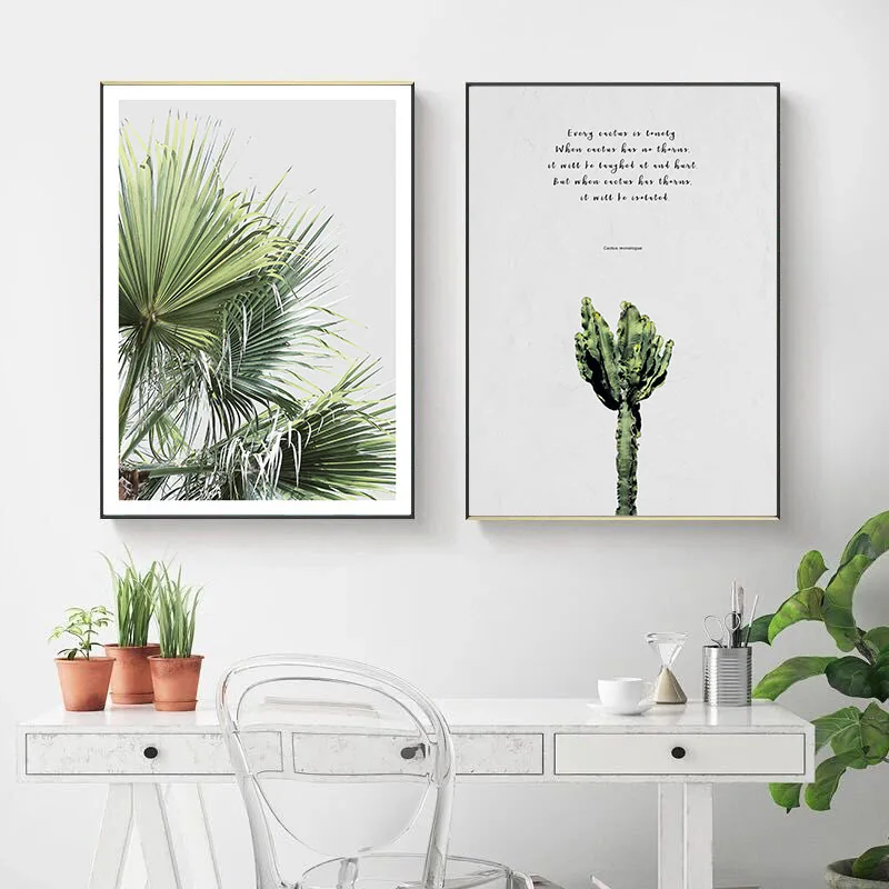 Scandinavian Cactus Leaf Canvas Poster Motivation Minimalist Nordic Style Wall Art Print Painting Decoration Picture Home Decor
Scandinavian Cactus Leaf Canvas Poster Motivation Minimalist Nordic Style Wall Art Print Painting Decoration Picture Home Decor