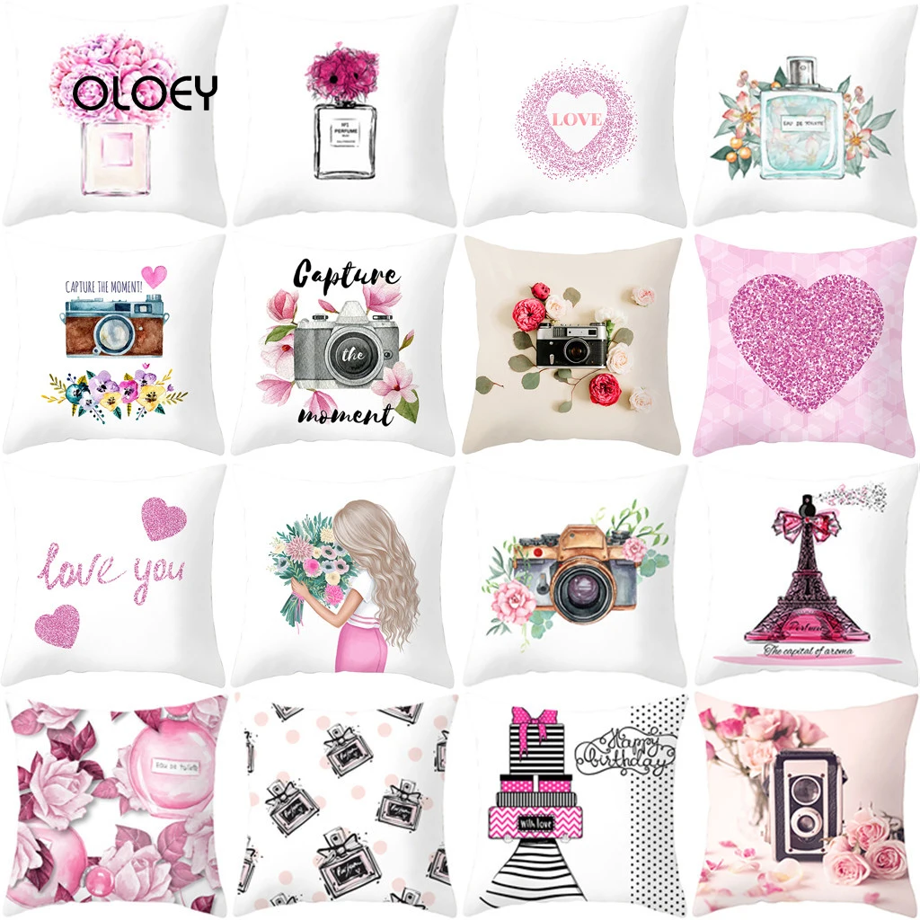 Hot Sale Valentine's Day Polyester Cushion Cover Pink Cute Cushion Cover Wedding Personality Gift Decor Home Bedroom Hotel
Hot Sale Valentine's Day Polyester Cushion Cover Pink Cute Cushion Cover Wedding Personality Gift Decor Home Bedroom Hotel