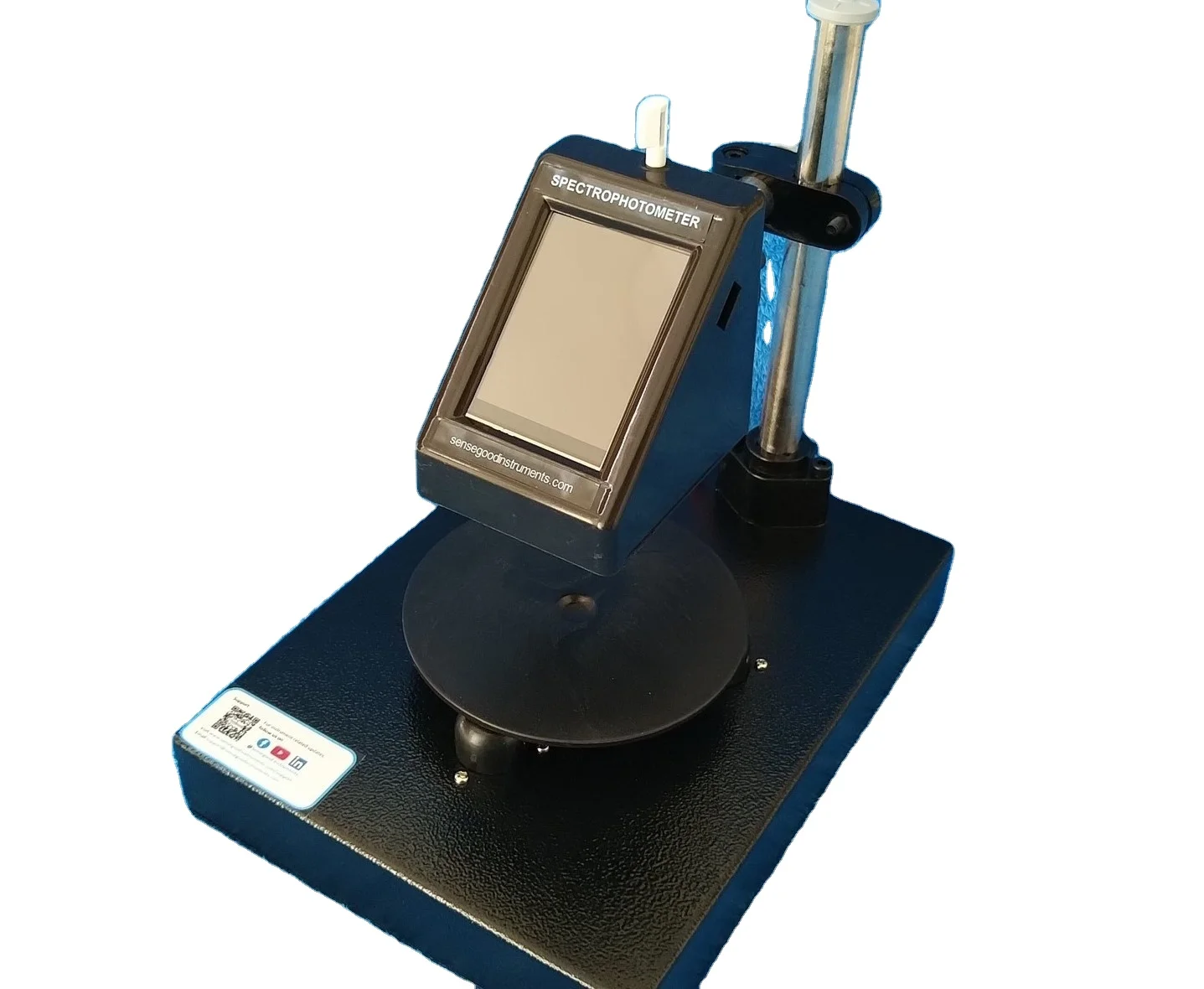 New Arrival Digital Colorimeter with Spectral Graph on Resistive Touch TFT Display CIE Lab Hunter Lab DE DL Da Db Color Match%
New Arrival Digital Colorimeter with Spectral Graph on Resistive Touch TFT Display CIE Lab Hunter Lab DE DL Da Db Color Match%