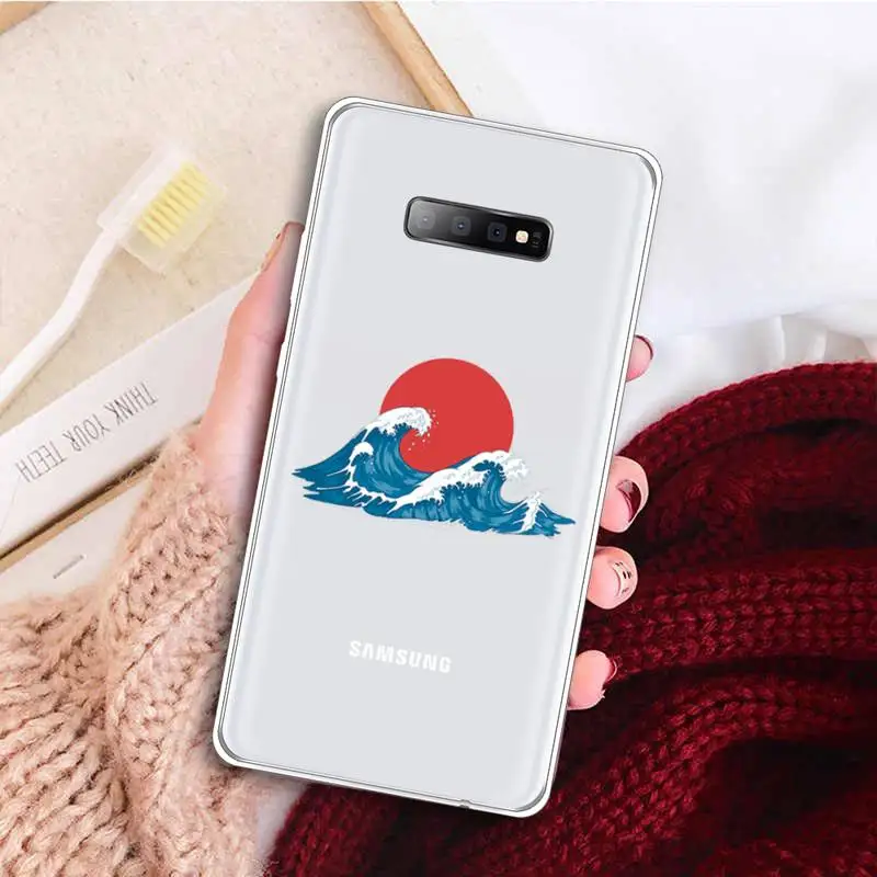 Japanese The Big Wave of kanagawa Phone Case Transparent For Samsung Galaxy A 71 21s S note 8 9 10 plus 20 ultra
Japanese The Big Wave of kanagawa Phone Case Transparent For Samsung Galaxy A 71 21s S note 8 9 10 plus 20 ultra