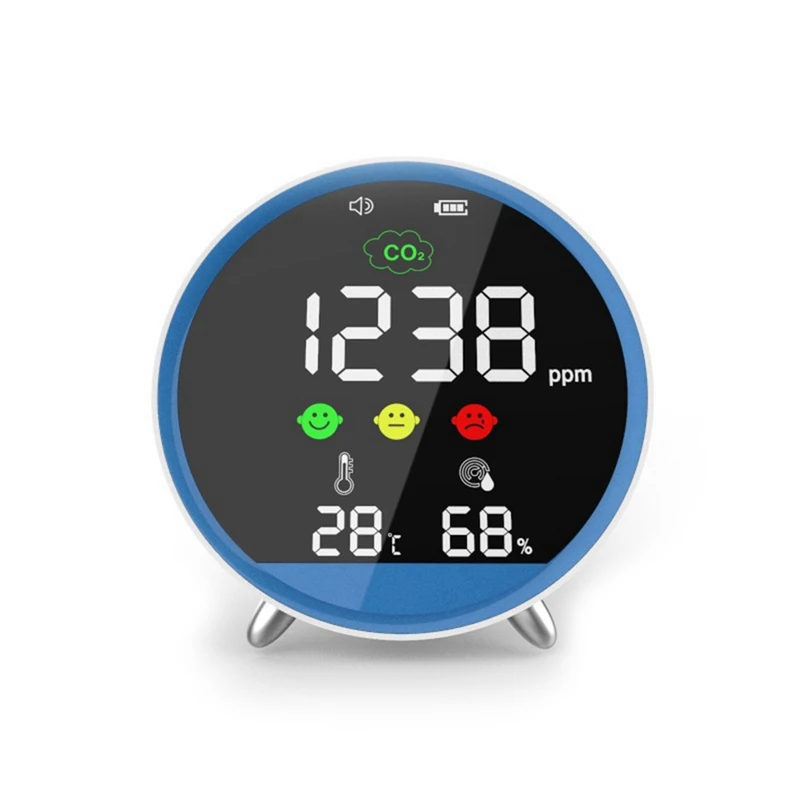 Air Quality Tester CO2 Meter Tester Temperature Humidity Measuring Device High Sensitive Multifunctional Detector
Air Quality Tester CO2 Meter Tester Temperature Humidity Measuring Device High Sensitive Multifunctional Detector