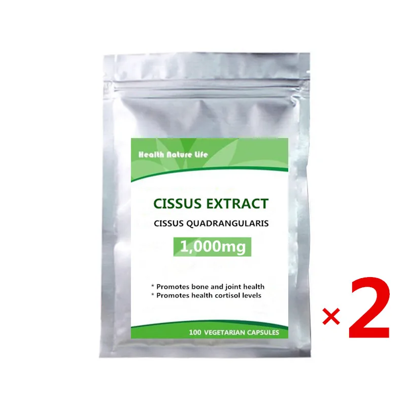 Супер порошок Cissus Quadrangularis 1000 мг 100 капсул от боли в суставах и сухожилиях | Красота