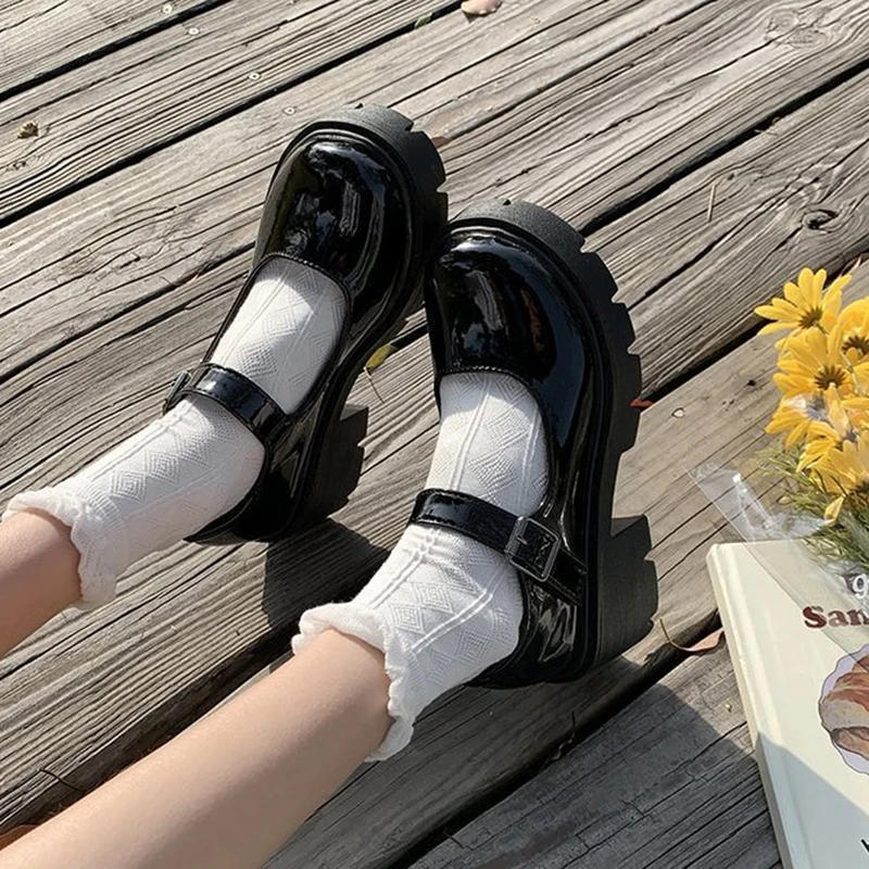 Lolita Shoes Women Japanese Mary Jane Shoes Women Vintage Girls Students JK Uniform High Heel Platform Shoes Cosplay Plus Size
Lolita Shoes Women Japanese Mary Jane Shoes Women Vintage Girls Students JK Uniform High Heel Platform Shoes Cosplay Plus Size