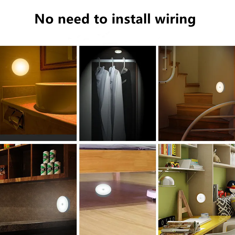 1/2/3/5 pc USB Recharge LED PIR Infrared Sensor Night Light &Light Beads Cabinet Closet Wall Lamp Home Bedroom Corridor
1/2/3/5 pc USB Recharge LED PIR Infrared Sensor Night Light &Light Beads Cabinet Closet Wall Lamp Home Bedroom Corridor