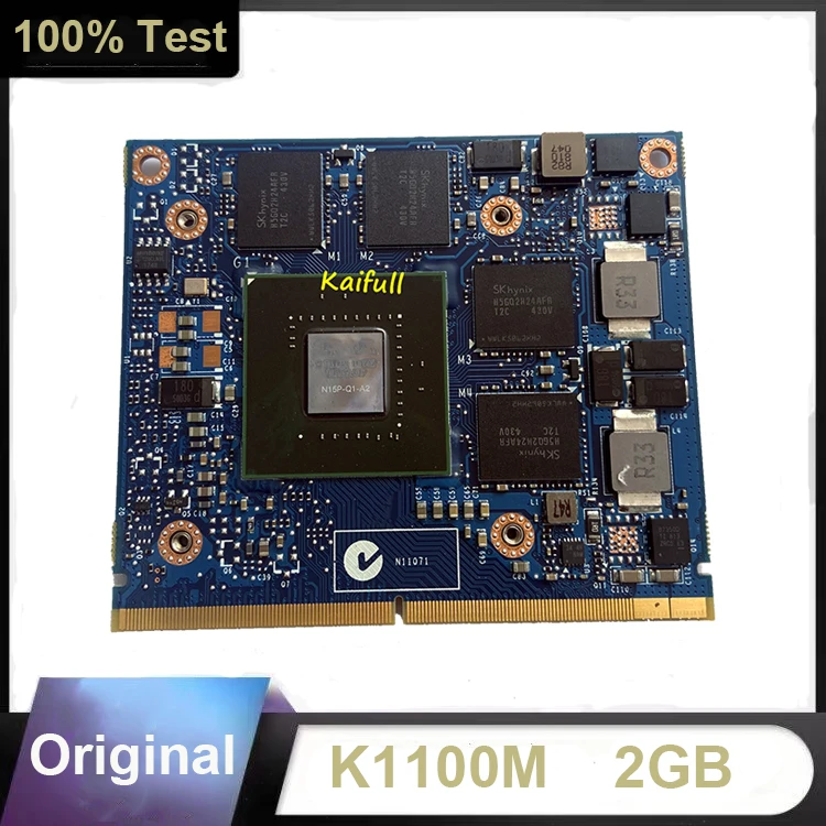 K1100M K 1100M видеографические карты N15P Q1 A2 для HP Elitebook ZBOOK15 Dell M4600 M4700 M4800 прекрасно