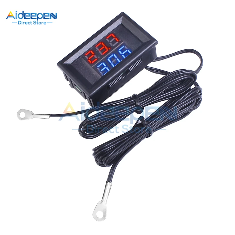 100Pcs 0.28 inch Mini LED Dual Display Digital Thermometer w/ NTC Waterproof Metal Probe Temperature Sensor Tester For Indoor
100Pcs 0.28 inch Mini LED Dual Display Digital Thermometer w/ NTC Waterproof Metal Probe Temperature Sensor Tester For Indoor
