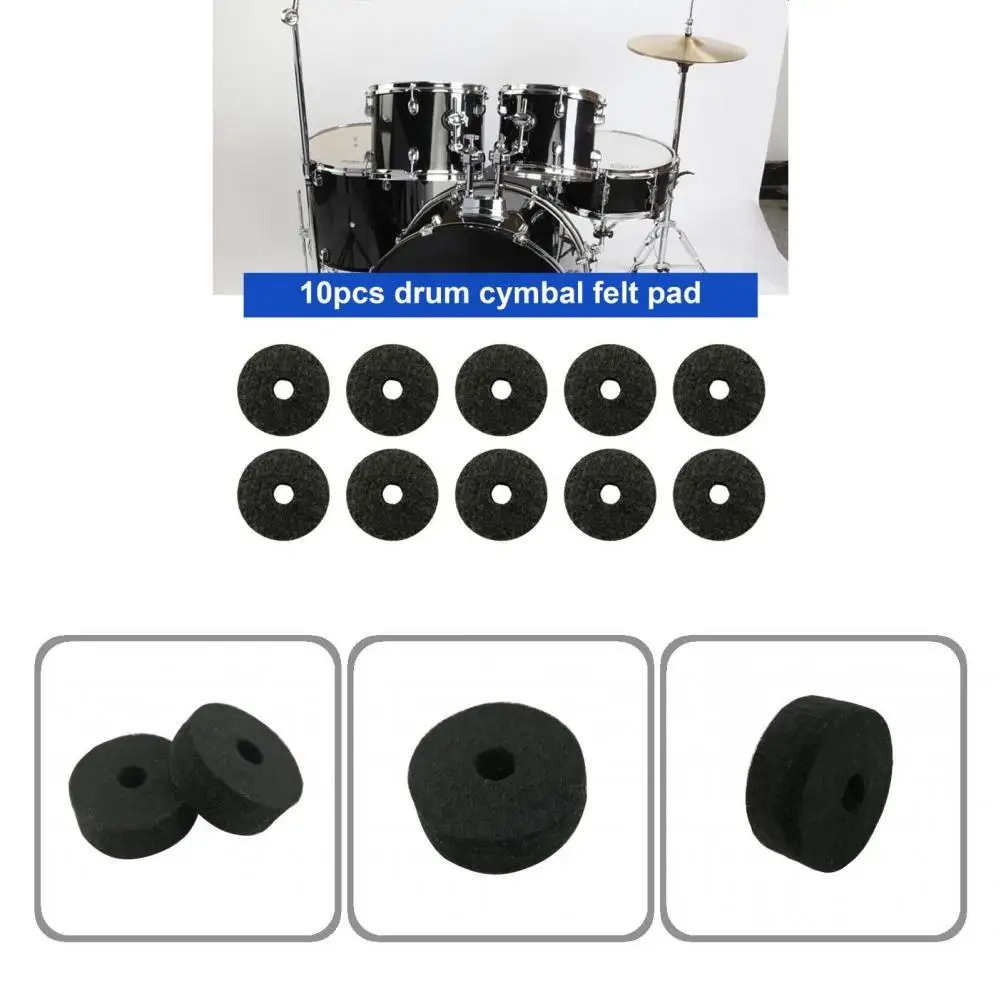 Салфетки из войлока для тарелок, полезные черные противоскользящие ударные аксессуары, прокладки из войлока для тарелок, 10 шт. 
Салфетки из войлока для тарелок, полезные черные противоскользящие ударные аксессуары, прокладки из войлока для тарелок, 10 шт.