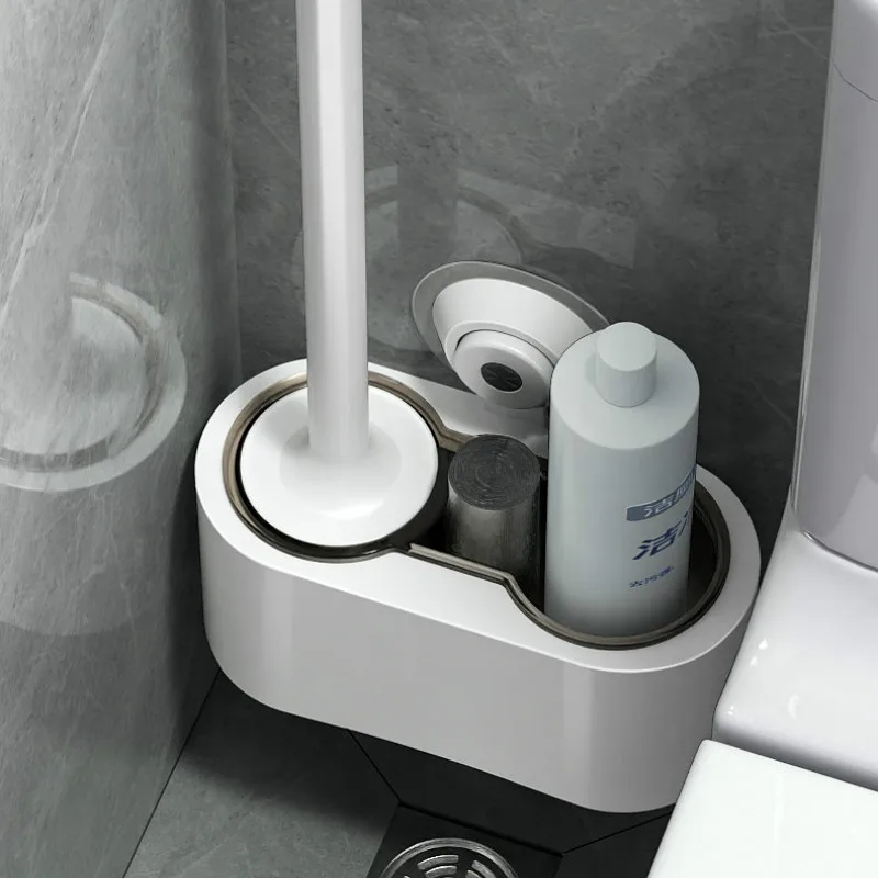 Wall Mounted Toilet Brush Set Modern Hygienic Cleaning Toilet Brush Hanging Organizer Accessori Bagno Bathroom Supplies DE50MT
Wall Mounted Toilet Brush Set Modern Hygienic Cleaning Toilet Brush Hanging Organizer Accessori Bagno Bathroom Supplies DE50MT