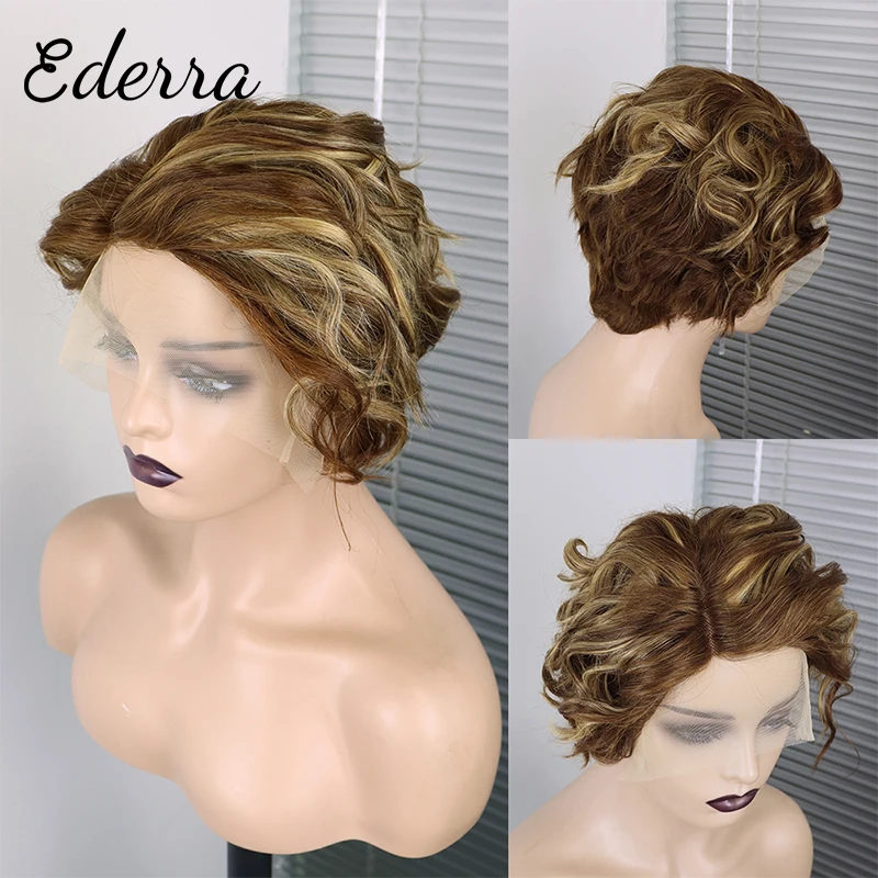 Short Pixie Cut Wig Transparent Lace Human Hair Wigs For Women Straight Frontal Wig Side Part Bob Wig 13x1 Short Lace Part Wigs
Short Pixie Cut Wig Transparent Lace Human Hair Wigs For Women Straight Frontal Wig Side Part Bob Wig 13x1 Short Lace Part Wigs