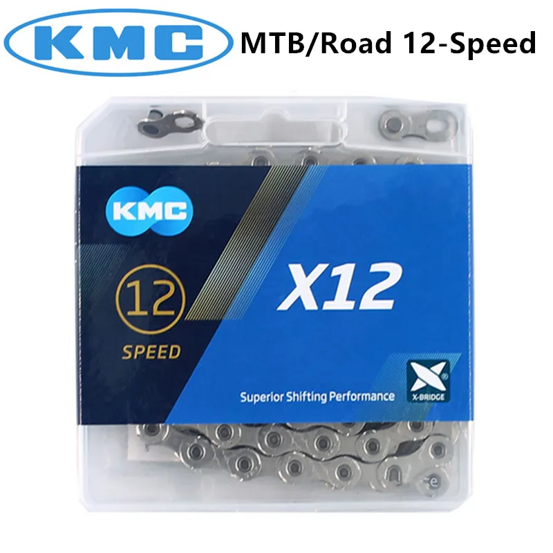 KMC X12 MTB/дорожный велосипед 12/24 скорости универсальная цепь передачи оригинал