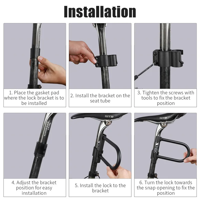 Bicycle U Lock MTB Road Bike Wheel Lock 2 Keys Anti-Theft Safety Motorcycle Scooter Cycling Lock Bicycle Accessories
Bicycle U Lock MTB Road Bike Wheel Lock 2 Keys Anti-Theft Safety Motorcycle Scooter Cycling Lock Bicycle Accessories