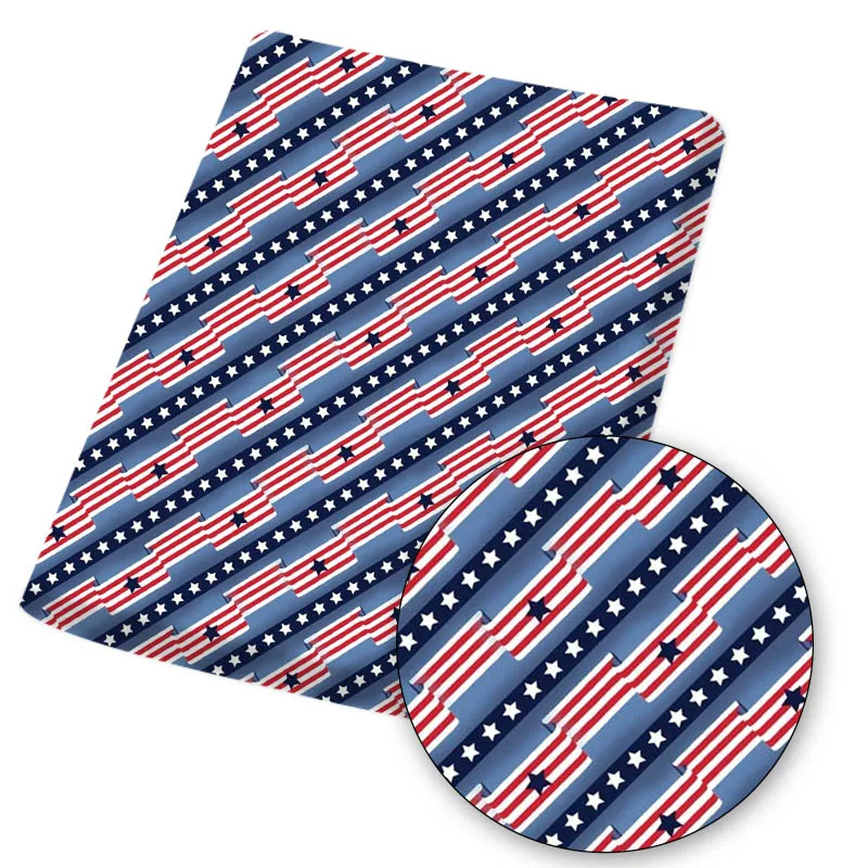 Polyester Cotton Fabric American Flag Statue Of Liberty Printed Cloth Sheets Handmade Masks Dress Making DIY Crafts Supplies
Polyester Cotton Fabric American Flag Statue Of Liberty Printed Cloth Sheets Handmade Masks Dress Making DIY Crafts Supplies