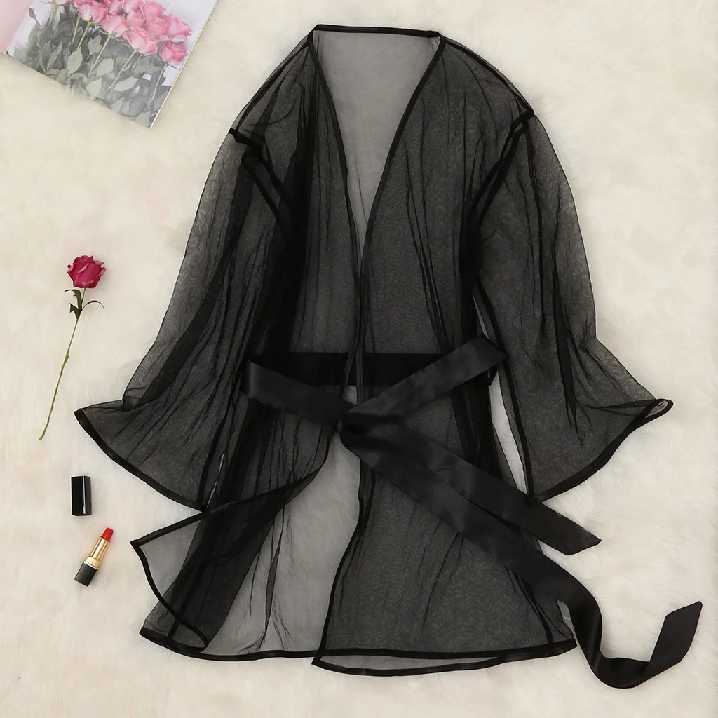 Erotic Lingerie Robe Women See Through Lace Bathrobe Sexy Underwear Nightdress Porno Lenceria Mujer Babydoll Sleepwear Plus Size
Erotic Lingerie Robe Women See Through Lace Bathrobe Sexy Underwear Nightdress Porno Lenceria Mujer Babydoll Sleepwear Plus Size