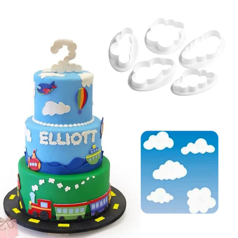 5PCS/Set 3D Cloud Shape Cookie Cutter Custom Made Printed Fondant Cookie Cutter Biscuit Mold Kitchen Bake Cake Decorating Tools
5PCS/Set 3D Cloud Shape Cookie Cutter Custom Made Printed Fondant Cookie Cutter Biscuit Mold Kitchen Bake Cake Decorating Tools