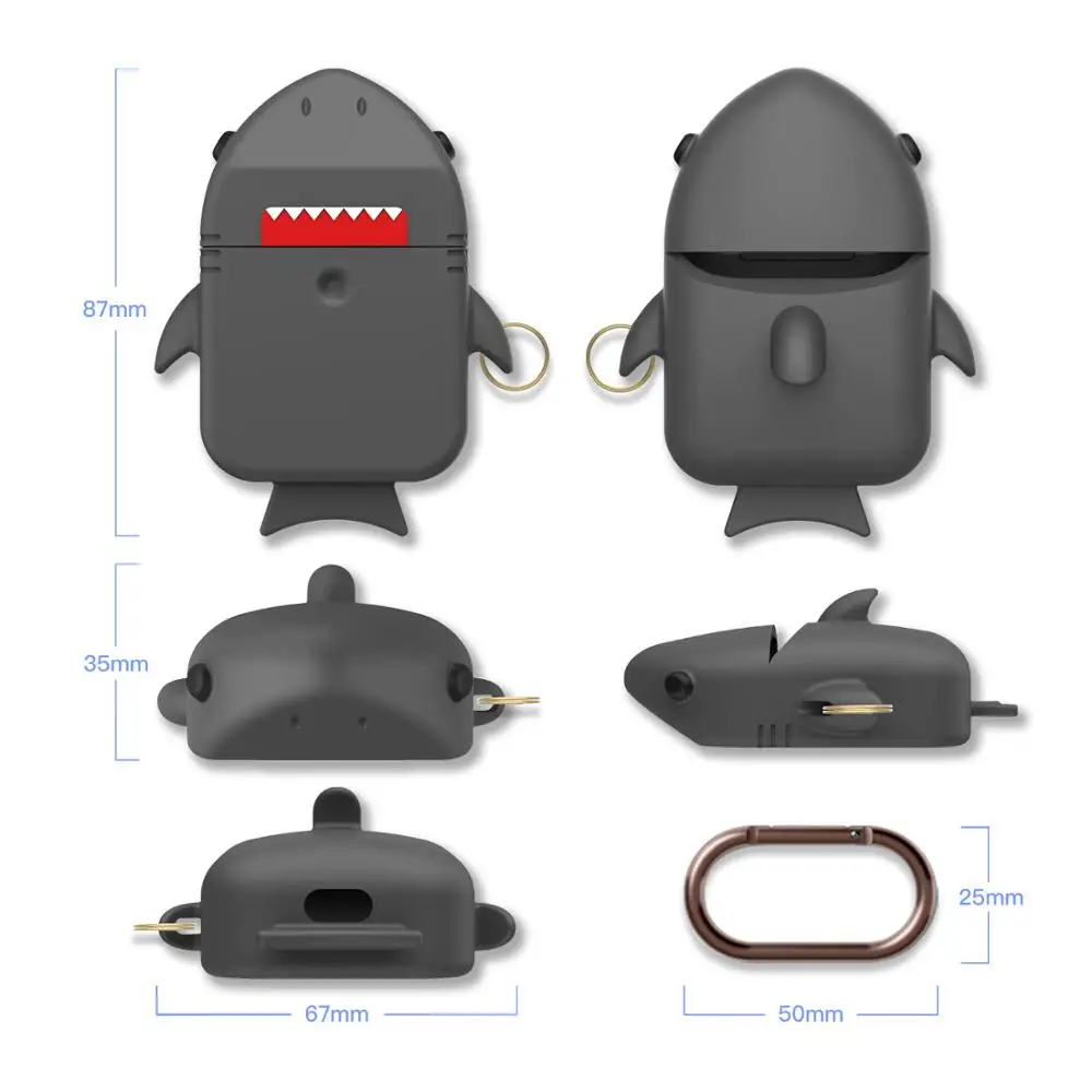 For Airpods 2 1 Cartoon Soft Silicone Case Earphones For Apple Airpods Bluetooth Wireless Earphone Protective Skin Cover Box
For Airpods 2 1 Cartoon Soft Silicone Case Earphones For Apple Airpods Bluetooth Wireless Earphone Protective Skin Cover Box